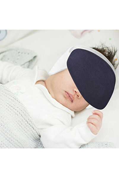 Babyjem Kepçe Kulak Önleyici ve Uyku Bandı Lacivert
