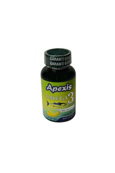 Dentreal APEXİS OMEGA3 BALIK YAĞI 50 KAPSUL TRİGLİSERİD FORM EPA-DHA 605 MG
