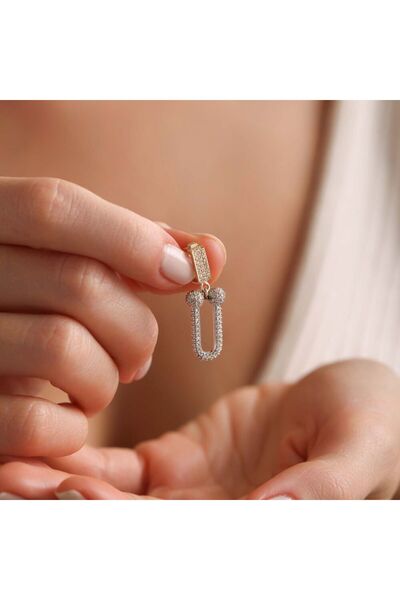 Sembol Gold 14 Ayar tfny Charm Uç ( Bilezik-Kolye)