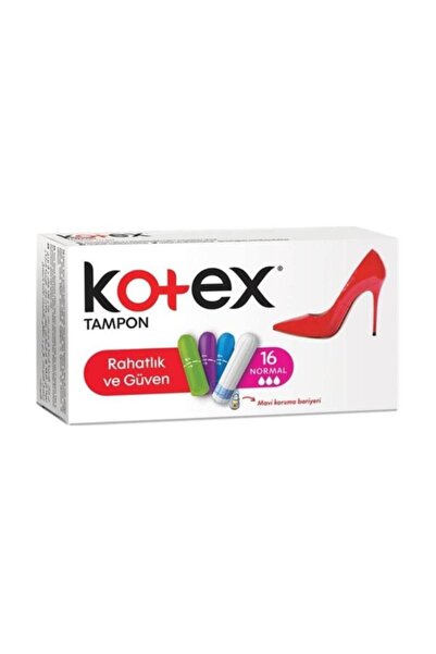 Kotex وسادة عادية مكونة من 16 قطعة