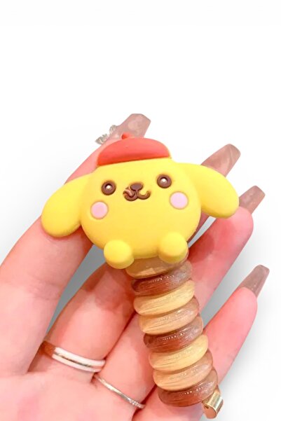 SHEKER HOME PomPomPurin Ανοιξιάτικη Πόρπη με Σπιράλ Κούμπωμα, Πόρπη Ζυμαρικών...