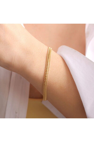 Sembol Gold Altın Viyana Bileklik 14 Ayar