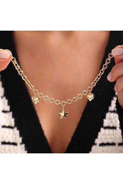 Sembol Gold Altın Şans Bilekliği 14K