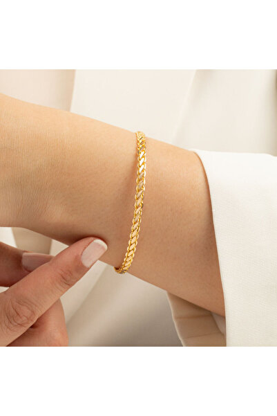 Sembol Gold Altın Hediyelik Bilezik 3lü Burma