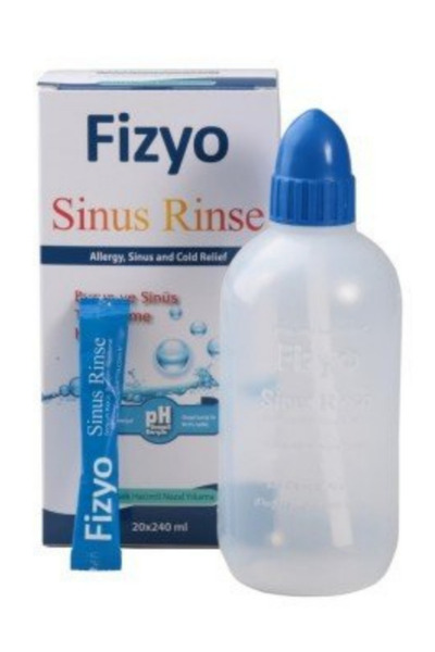 Fizyo SİNÜS RİNSE YETİŞKİN 240 ML (burun ve sinüs temizleme seti)