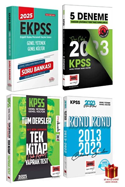 Editör Yayınevi 2025 Editör Yayınları EKPSS GYGK Soru Bankası+Yargı GYGK Dene...