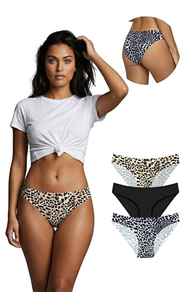 Newlilla 301 Жіночі безшовні лазерні бікіні трусики, пакет 301-v1