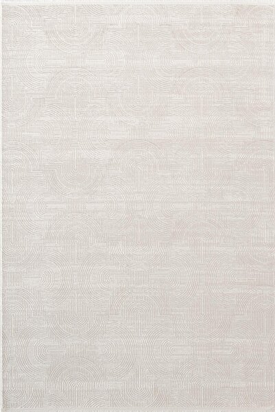 Karmen Halı Icon IC002G Gri Modern Desen Akrilik Pamuk Tabanlı Salon Koridor ...