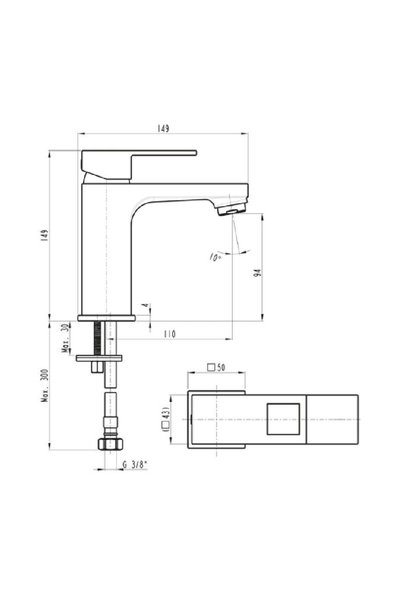 Penta Loya 4401 Washbasin Faucet