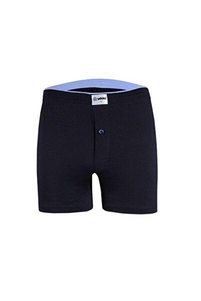 YILDIZ 43 Boxeri clasici pentru bărbați, confortabili, cu nasturi, 100% bumba...