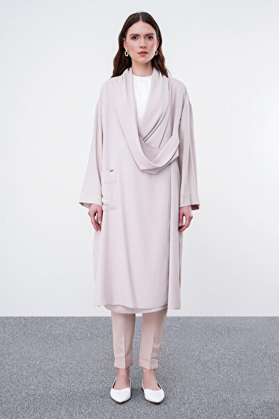 Zühre Pocket Detailed Casual Wear Beige 0148