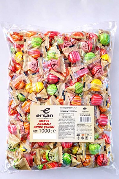 Ersan Mix Fruit Flavored Rock Sugar - 1000 Gr
