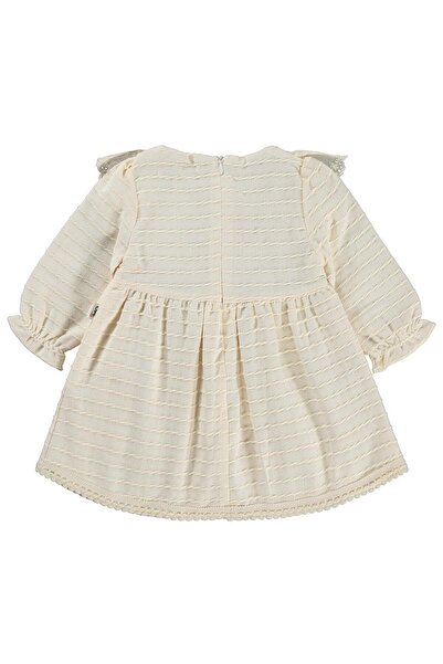 Civil Baby Φόρεμα με βολάν 6-18 μηνών - Μπεζ 9-12 μηνών