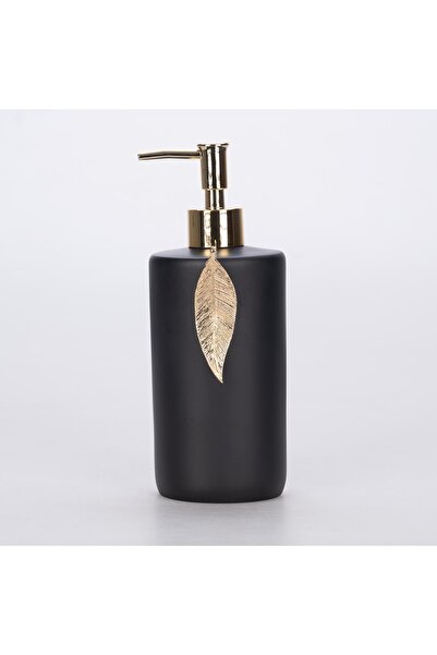 Selim Διανομέας υγρού σαπουνιού Leaf Μαύρος Χρυσός