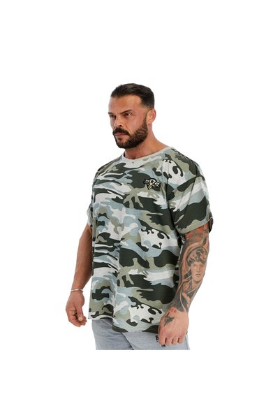 Big Sam Tricou cu croială lejeră camuflaj 2845