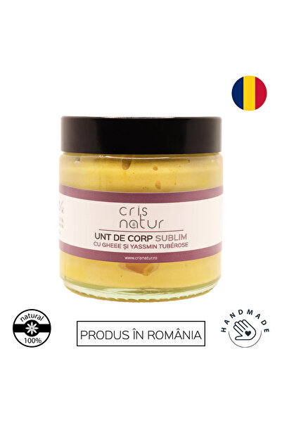 Cris Natur Unt de corp SUBLIM cu ghee, yasmin și tuberoză 120ml