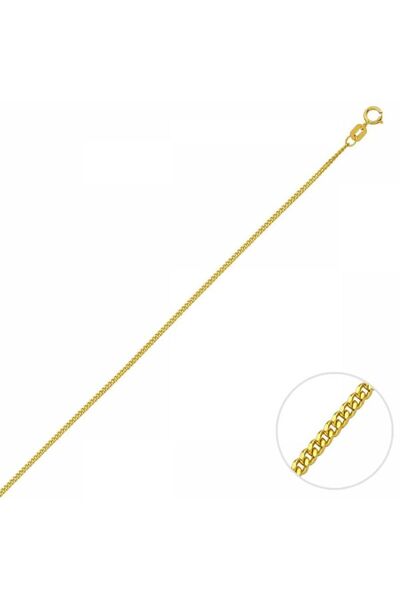 Sembol Gold 45 Cm Altın Oluklu Gurmet Zincir