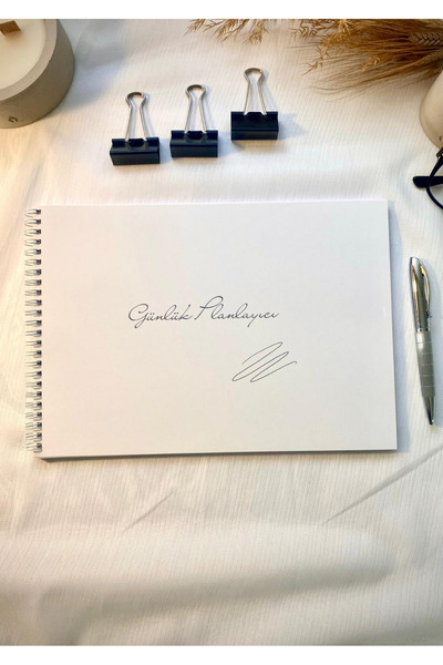 NovaNotlar A4 Günlük Planlayıcı – Daily Planner – Spiral Ciltli / ajanda / No...