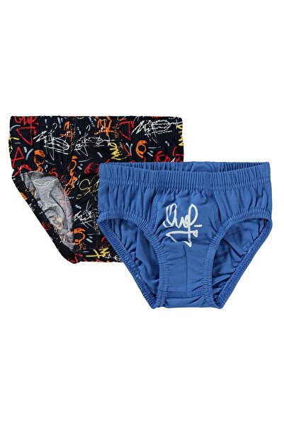 Civil Boys طقم سراويل داخلية للأولاد من عمر 2 إلى 10 سنوات باللون الأزرق مكون...