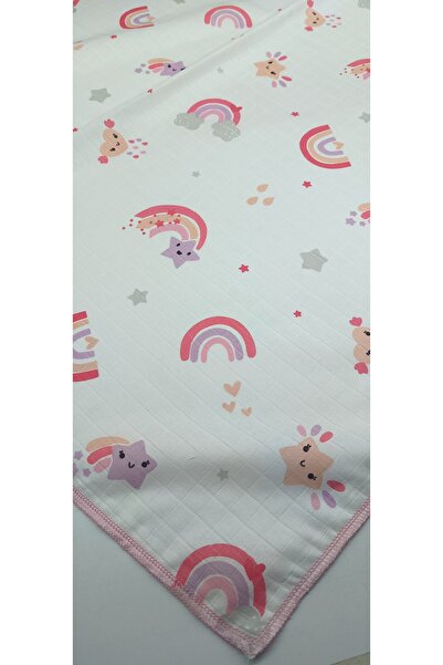 minnakya بطانية أطفال حديثي الولادة من الموسلين متعددة الأغراض مقاس 80*90، قم...