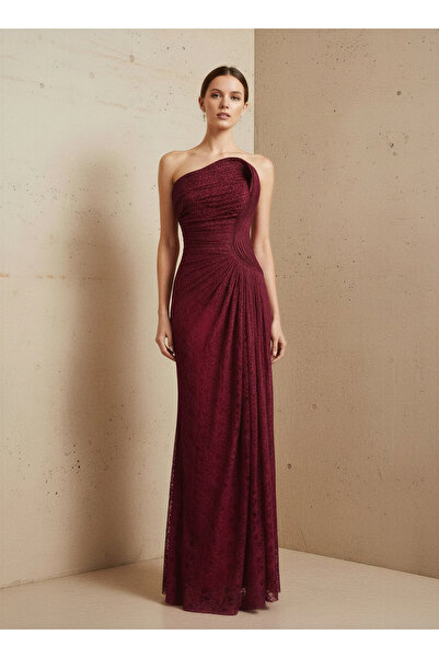 MAXXE 6147DAN LEZ DANTEL ELBİSE