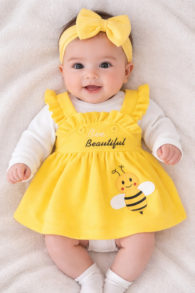 SİSİ Arı Maya Kışlık Penye Elbise Takım