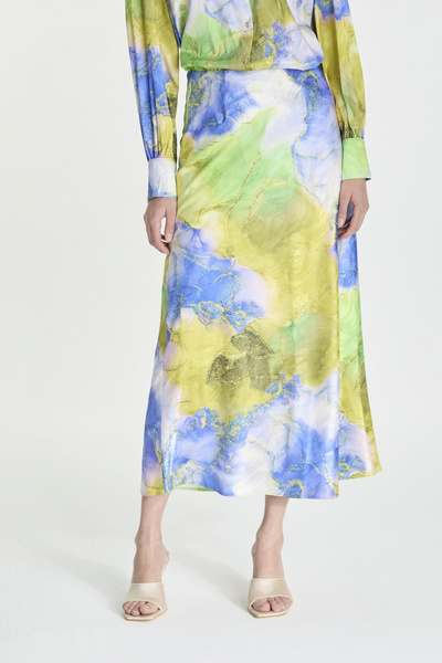 Zühre Desenli Uzun Asit Etek 0158