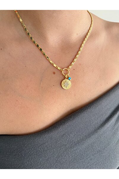 Charmist Çelik özel koleksiyon yıldız kolye