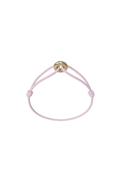 Wecord London سوار صغير ذهبي من سوهو مرصع بالألماس