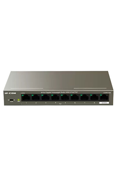 IP-COM Switch cu 8 porturi Gigabit PoE, 1 x RJ45 Gigabit Uplink - G1109P-8-102W