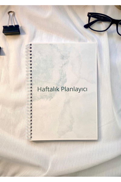 NovaNotlar B5 Weekly Planner – Weekly Planner – Spiral Bound / Agenda / Notep...