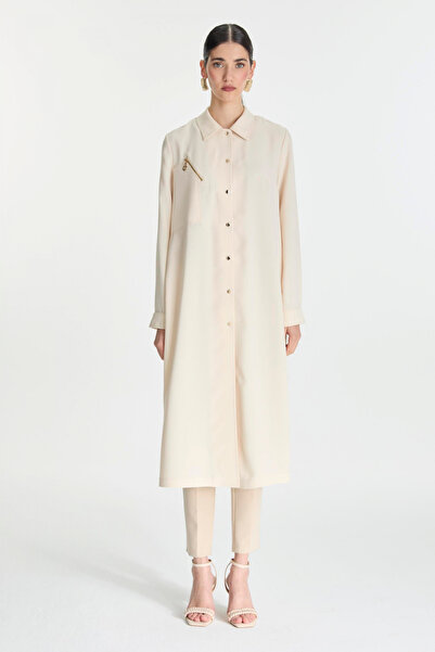 Zühre Сорочка з коміром на ґудзиках, одягається і знімається, камінь 0280