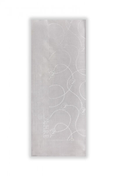 Zühre Flamlı Zincir Z Monogram Taş Şal 0016