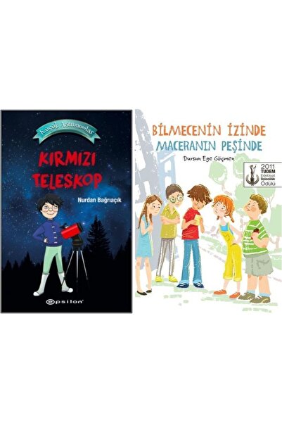 Tudem Yayınları KIRMIZI TELESKOP VE BİLMECENİN İZİNDE MACERANIN PEŞİNDE