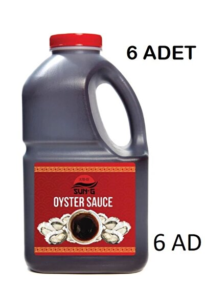 SUN GROWING İstiridye oyster Sosu 2350 gr *6 1 koli