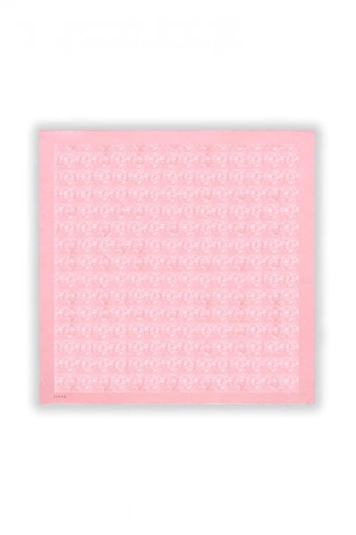 Zühre Koza Z Monogram Pink Scarf 0082