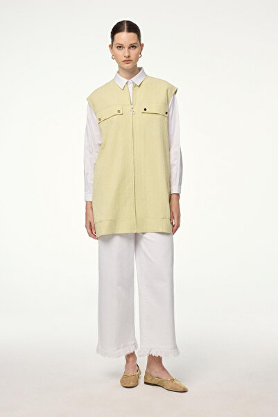 Zühre Yelekli Yeşili Ikili Fıstık Takım 1570