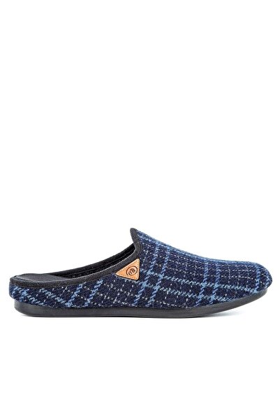 Muya Ανδρικές παντόφλες εσωτερικού χώρου Davis Anatomical Sole - Navy Blue - 40
