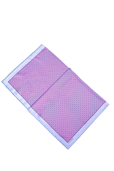 Zühre وشاح منقوش من البوليستر تويل V10 0077