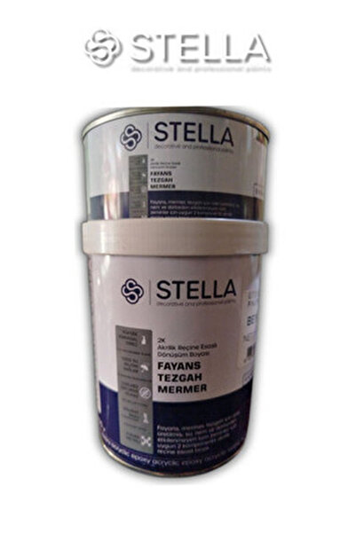 Stella Fayans Boyası – Tezgâh, Mermer, Ahşap, Mobilya, Cam, Seramik ve Kapı Y...