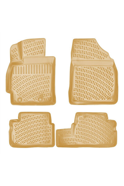 Rizline Toyota Corolla 2006-2012 3D Havuzlu Paspas - BEJ