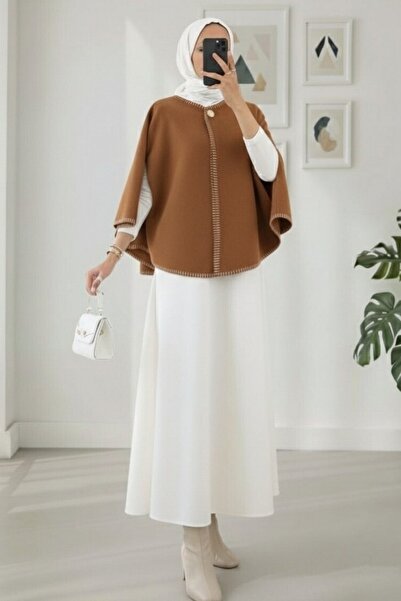 HİJABAYA Παντζόνι Κασέ με ραμμένες τσέπες Çoban