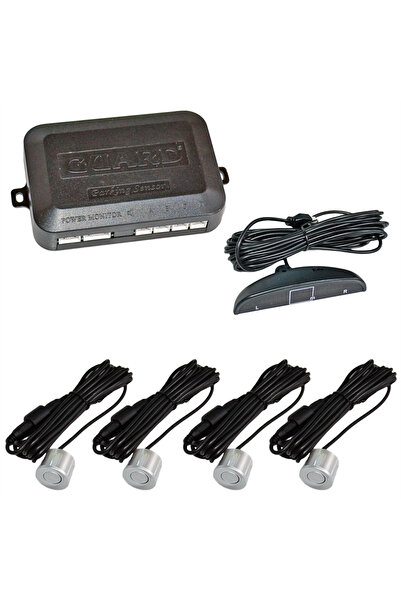 GUARD Park Sensörü Led Ekranlı Türkçe İkazlı Silver