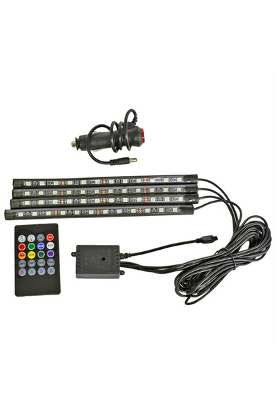 NYF 12V Led Lamba Ayak Altı Kumandalı 12 Ledli 4 lü