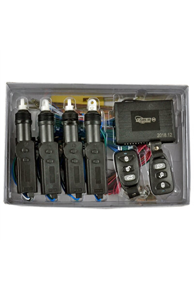 Carub 12V Merkezi Kilit Siyah Kemerli Kumandalı BR4600469