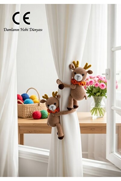 Damla GEYİK 2Lİ PERDE TUTUCU