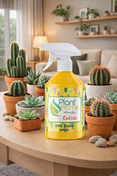 Plant Home Power Mix Plant Home Kaktüs Bitki Besini 500 ml – Kaktüs ve Sukkul...