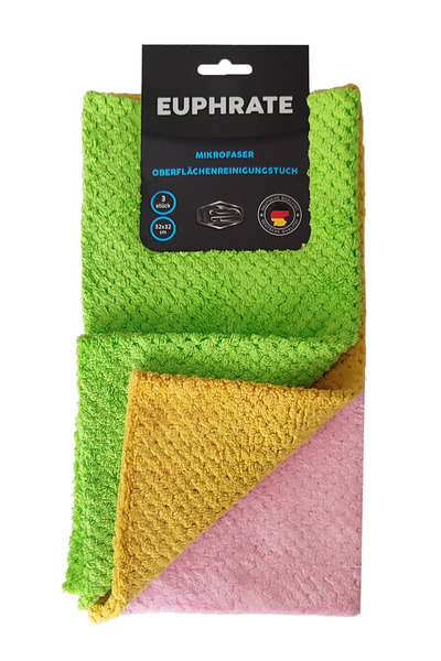 Suff Πανί καθαρισμού επιφανειών από μικροΐνες Müge Euphrate, Σετ 3 τεμαχίων, ...