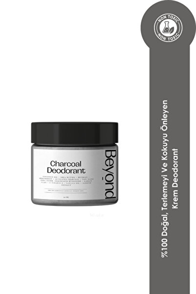 Beyond Handmade Charcoal Doğal Dedorant – %100 Doğal - Gün Boyu Ferahlık ve K...