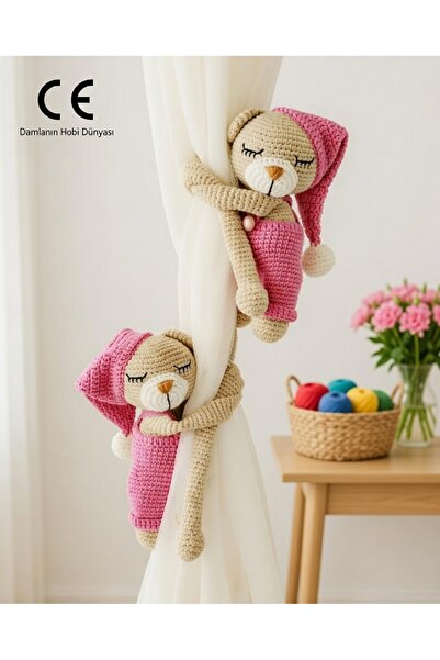 Damla UYKUCU AYICIK 2Lİ PERDE TUTUCU